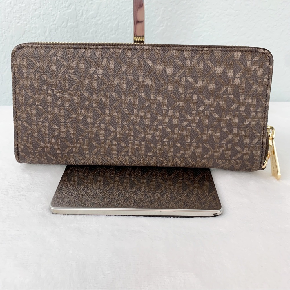 NWT, Michael Kors Large Continental Wallet Jet Set - Picture 3 of 7